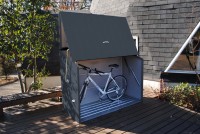 Trimetals Fahrradbox, Gerätebox, Aufbewahrungsbox Sesame Anthrazit